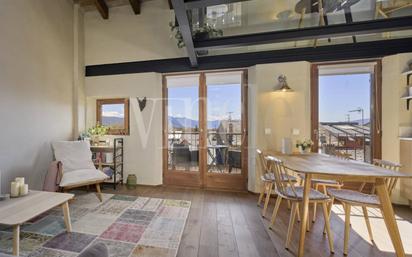Sala d'estar de Casa adosada en venda en Llívia amb Calefacció, Jardí privat i Parquet