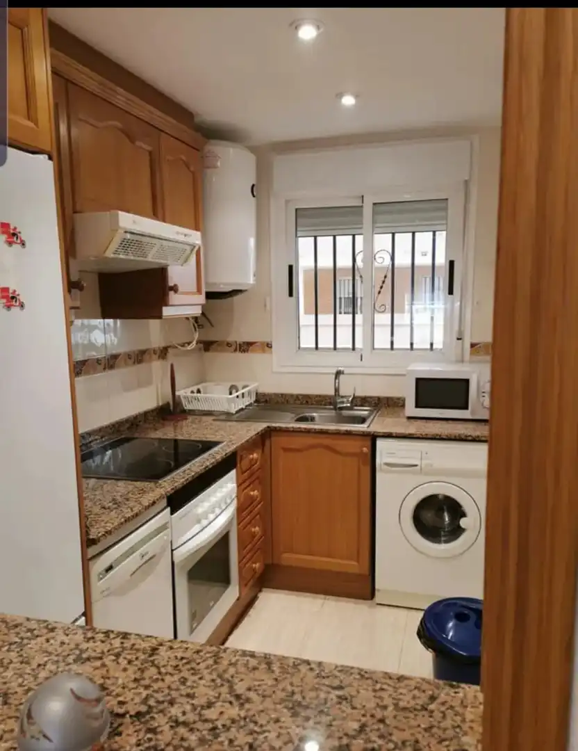 Kitchen of Flat for rent in Oropesa del Mar / Orpesa  with Air Conditioner, Storage room and Furnished