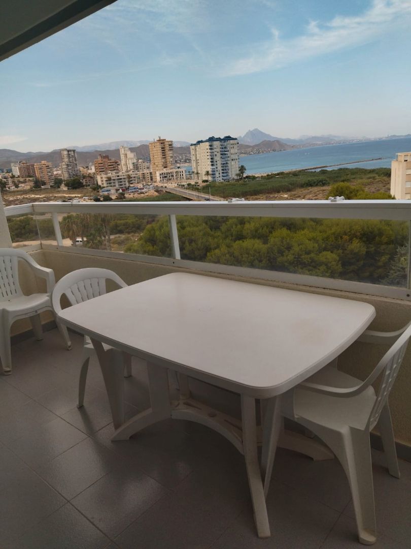 Balcony of Flat to rent in El Campello  with Terrace, Furnished and Community pool
