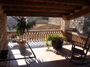 Casa rústica con jardín en venta en Bordils