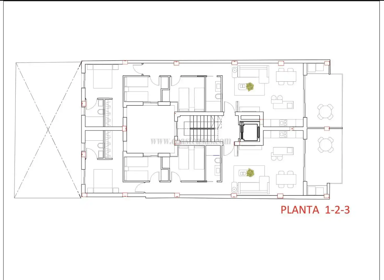 Apartamento con piscina en venta en Pueblo, imagen 28