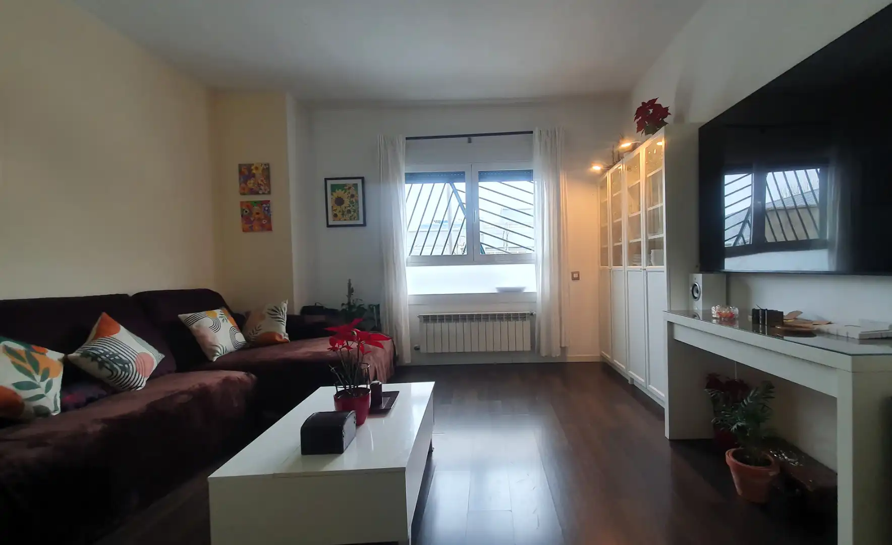 Sala de estar de Piso en venta en Madrid con Aire acondicionado, Calefacción y Jardín privado