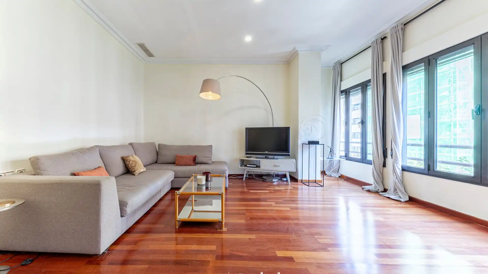 Sala de estar de Apartamento en venta en Alicante / Alacant con Aire acondicionado y Terraza