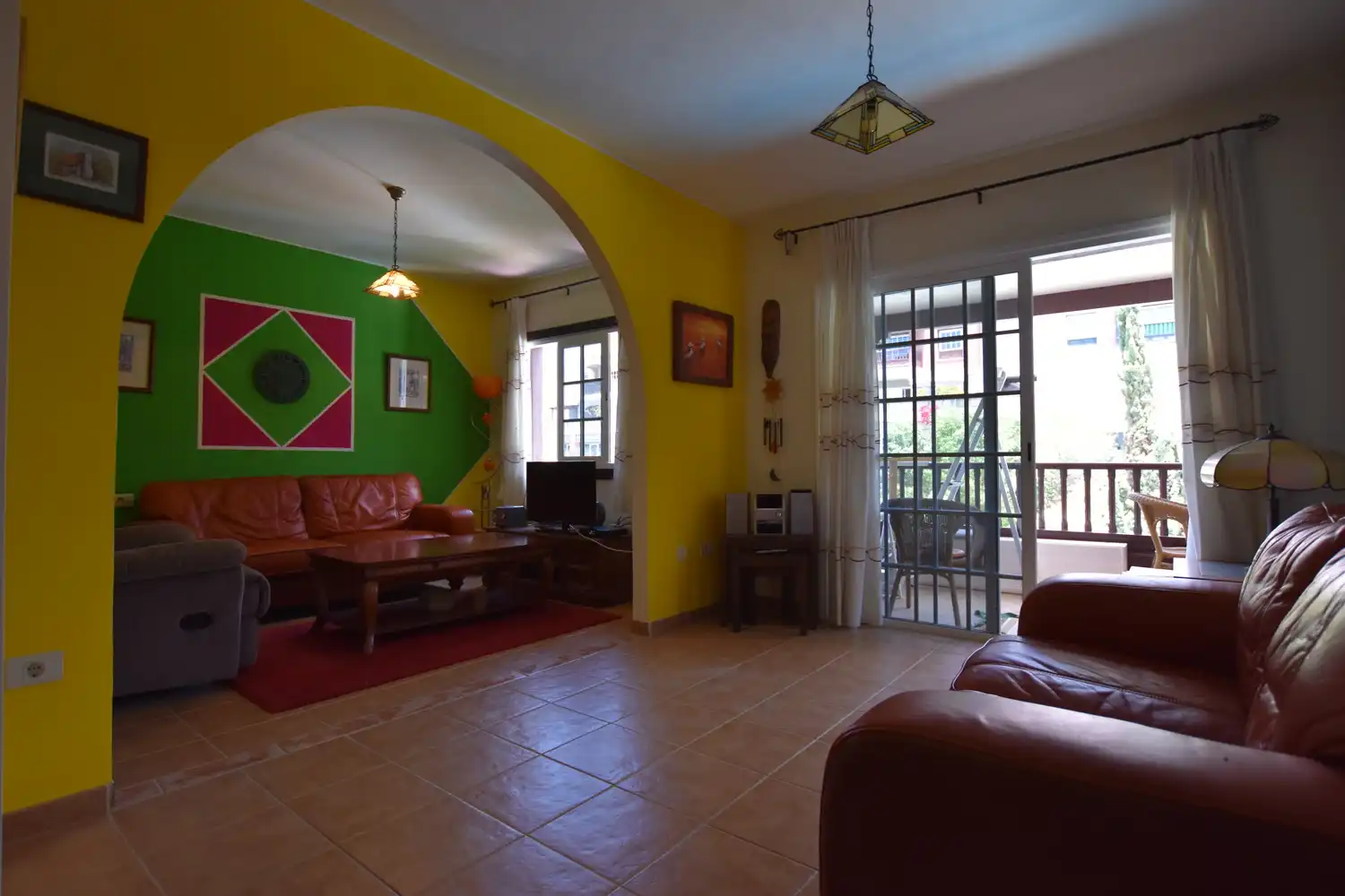 Sala de estar de Apartamento en venta en San Miguel de Abona con Trastero, Piscina y Amueblado
