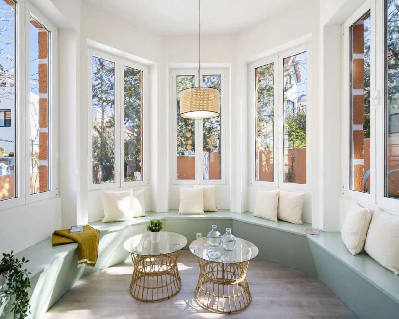 Dining room of Flat for share in Madrid  with Air Conditioner, Terrace and Furnished