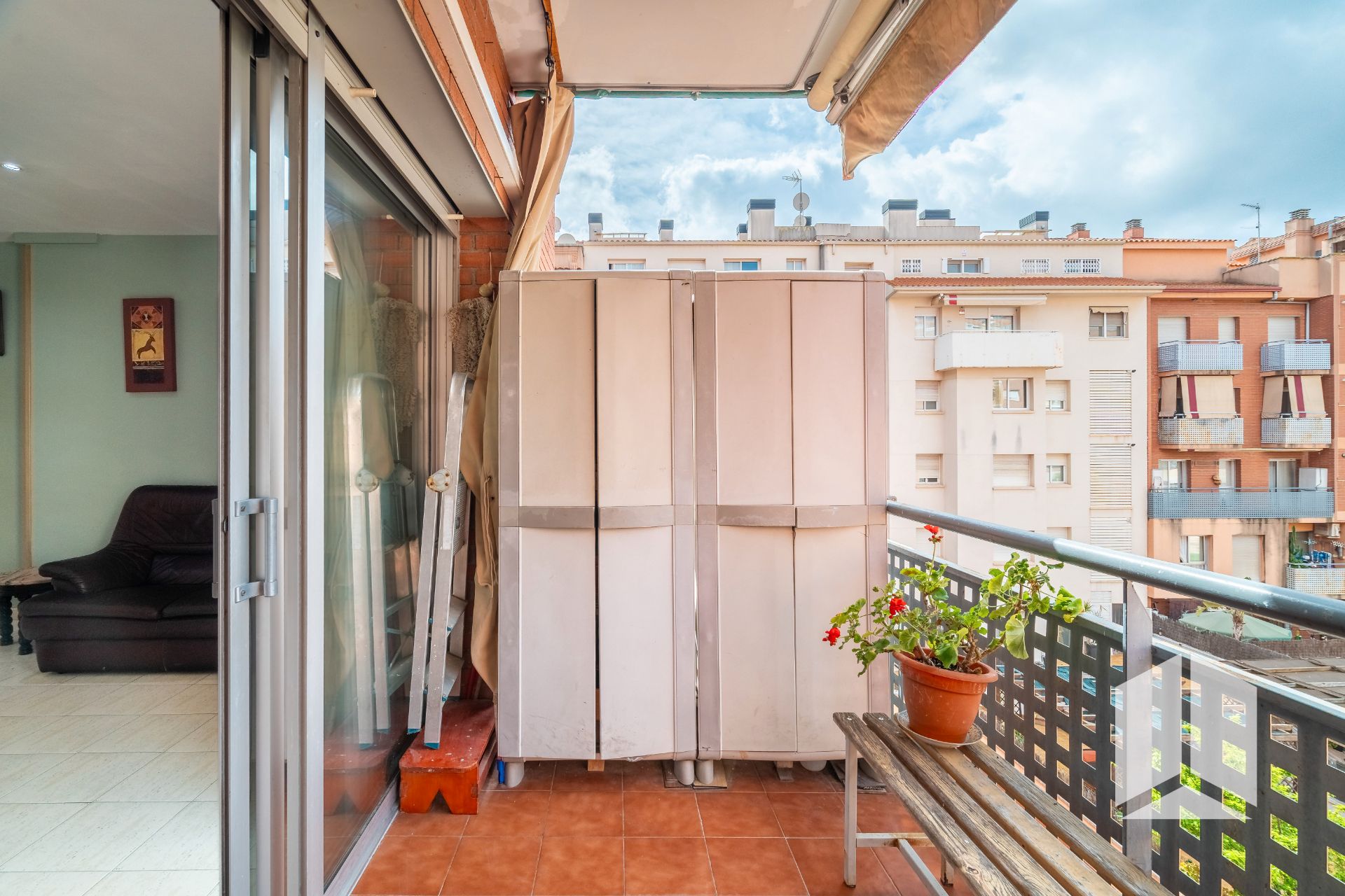 Balcony of Flat for sale in Castelldefels  with Private garden, Swimming Pool and Furnished