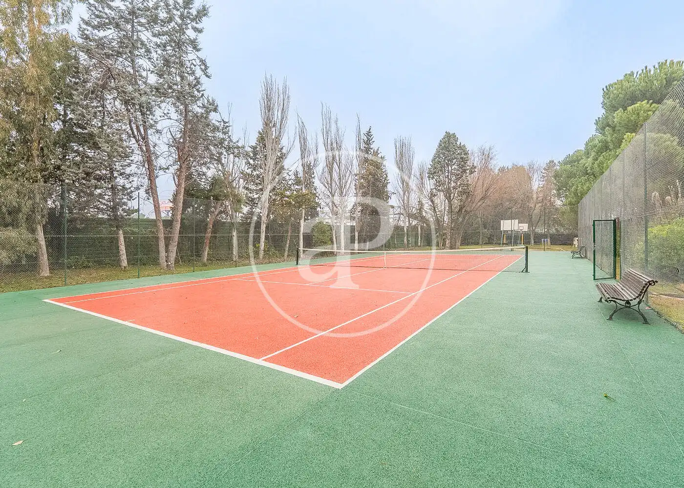 Parking of Flat for sale in La Moraleja  with Air Conditioner, Heating and Private garden