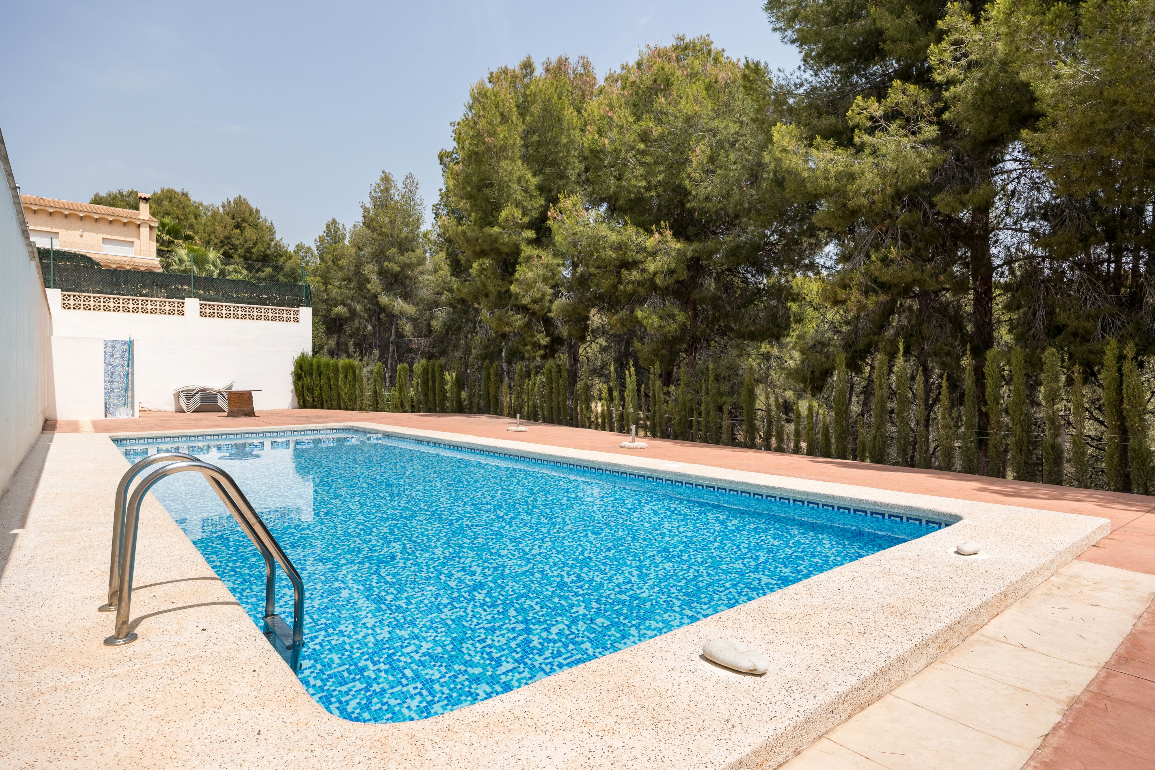 Swimming pool of Single-family semi-detached for sale in La Nucia  with Air Conditioner, Heating and Terrace