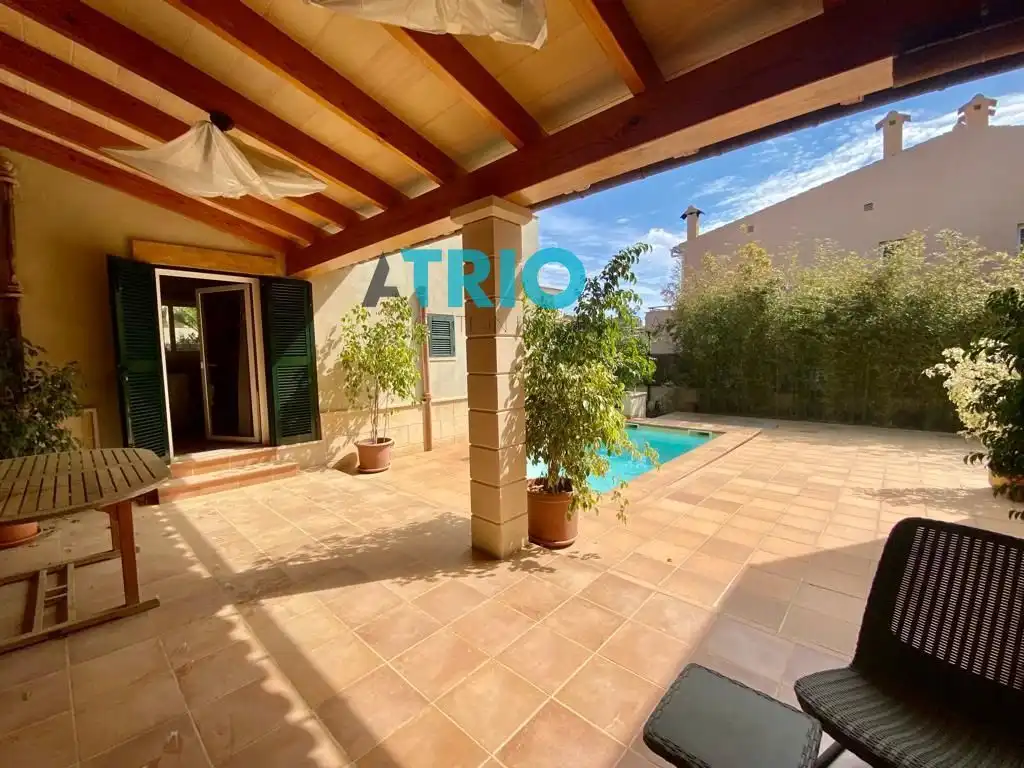Exterior view of Houses for sale in Ses Salines  with Air Conditioner, Heating and Private garden