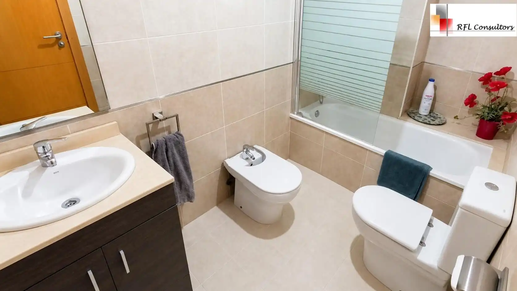 Baño de Ático en venta en Torreblanca con Aire acondicionado, Jardín privado y Terraza