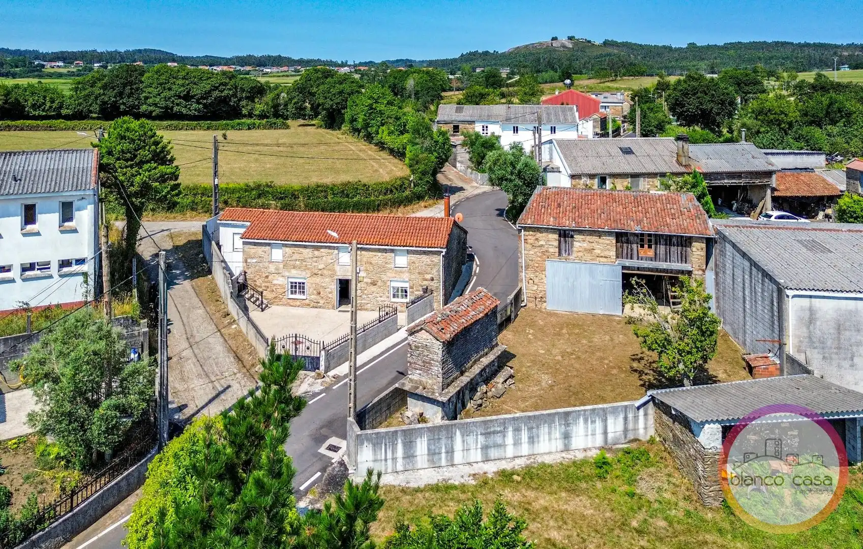 Vista exterior de Casa o chalet en venta en Santa Comba con Trastero