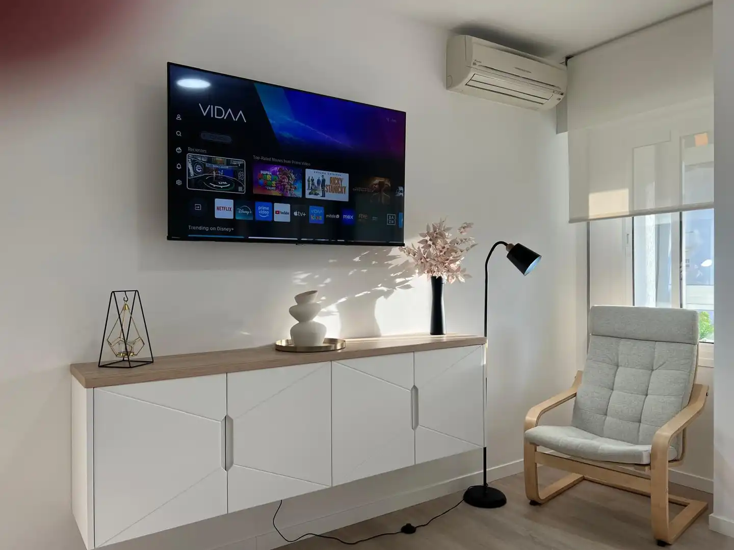 Sala de estar de Apartamento en venta en Parque de la Paloma