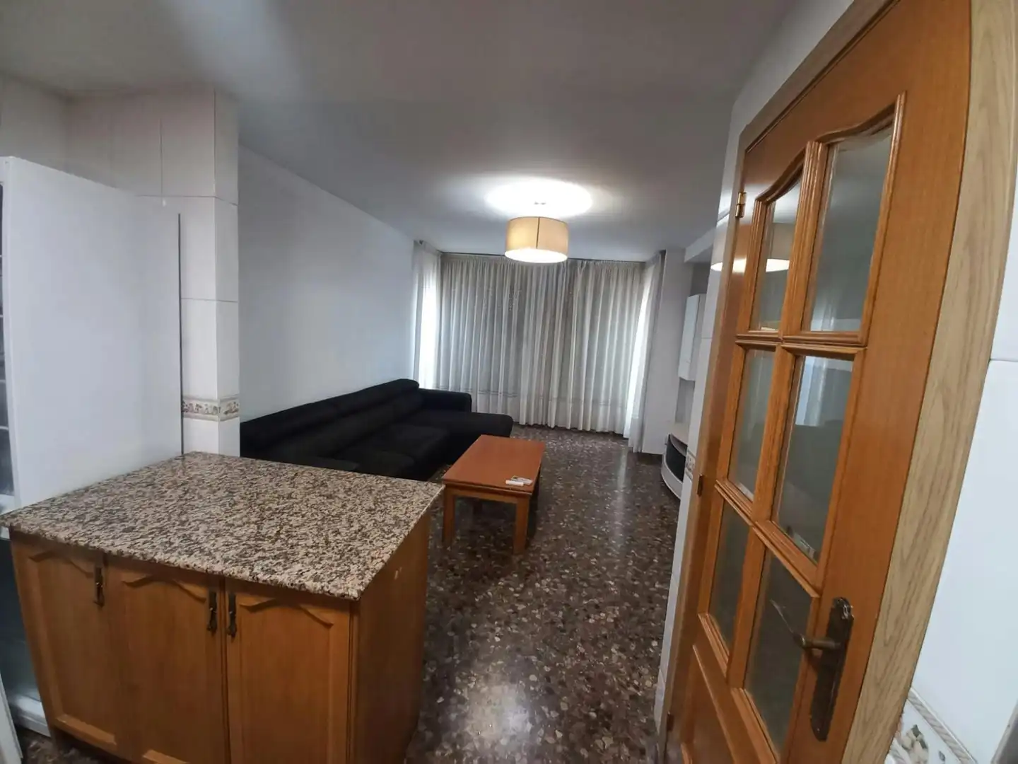 Sala d'estar de Pis de lloguer en  Valencia Capital amb Aire condicionat, Calefacció i Moblat