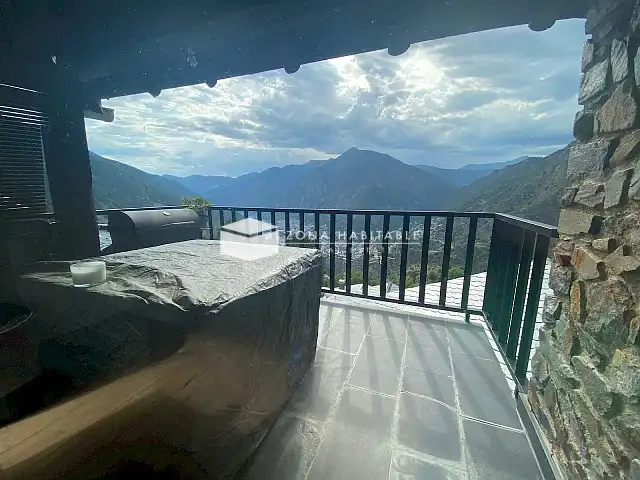 Terraza de Casa adosada de alquiler en Escaldes – Engordany con Calefacción y Terraza