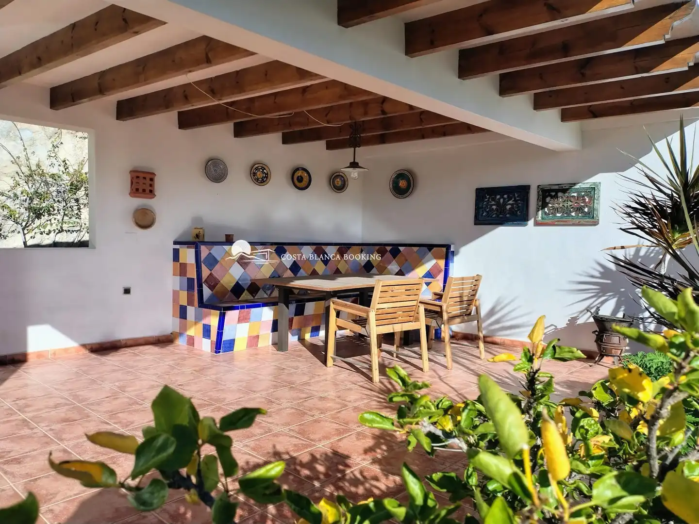 Terrassa de Casa o xalet en venda en Villajoyosa / La Vila Joiosa amb Aire condicionat, Jardí privat i Piscina