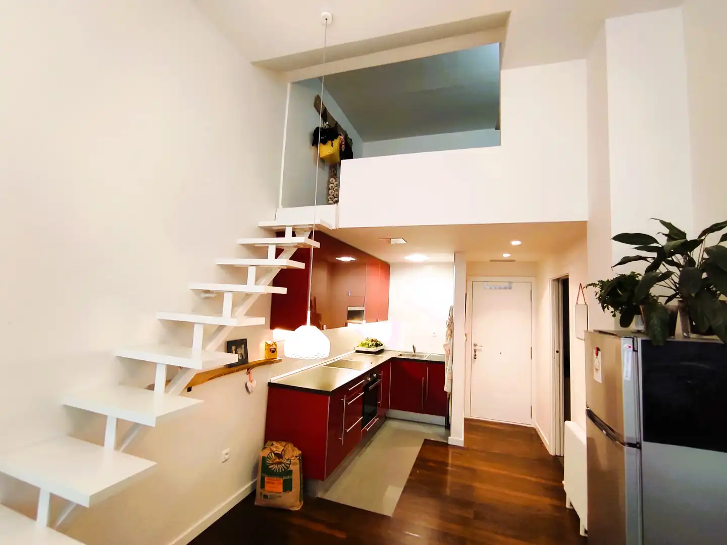 Cocina de Apartamento en venta en Eibar con Calefacción, Parquet y Horno