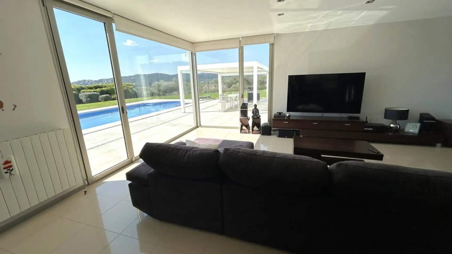 Living room of Houses for sale in Calonge i Sant Antoni  with Air Conditioner, Private garden and Terrace