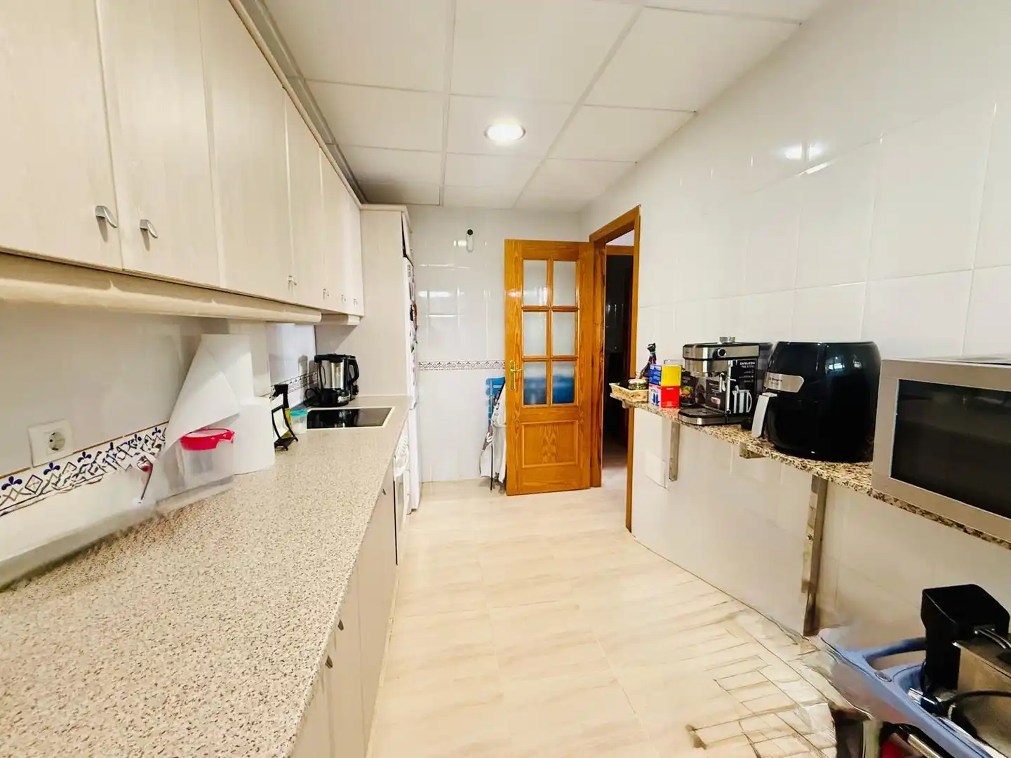 Kitchen of Flat for sale in Águilas  with Private garden, Terrace and Furnished