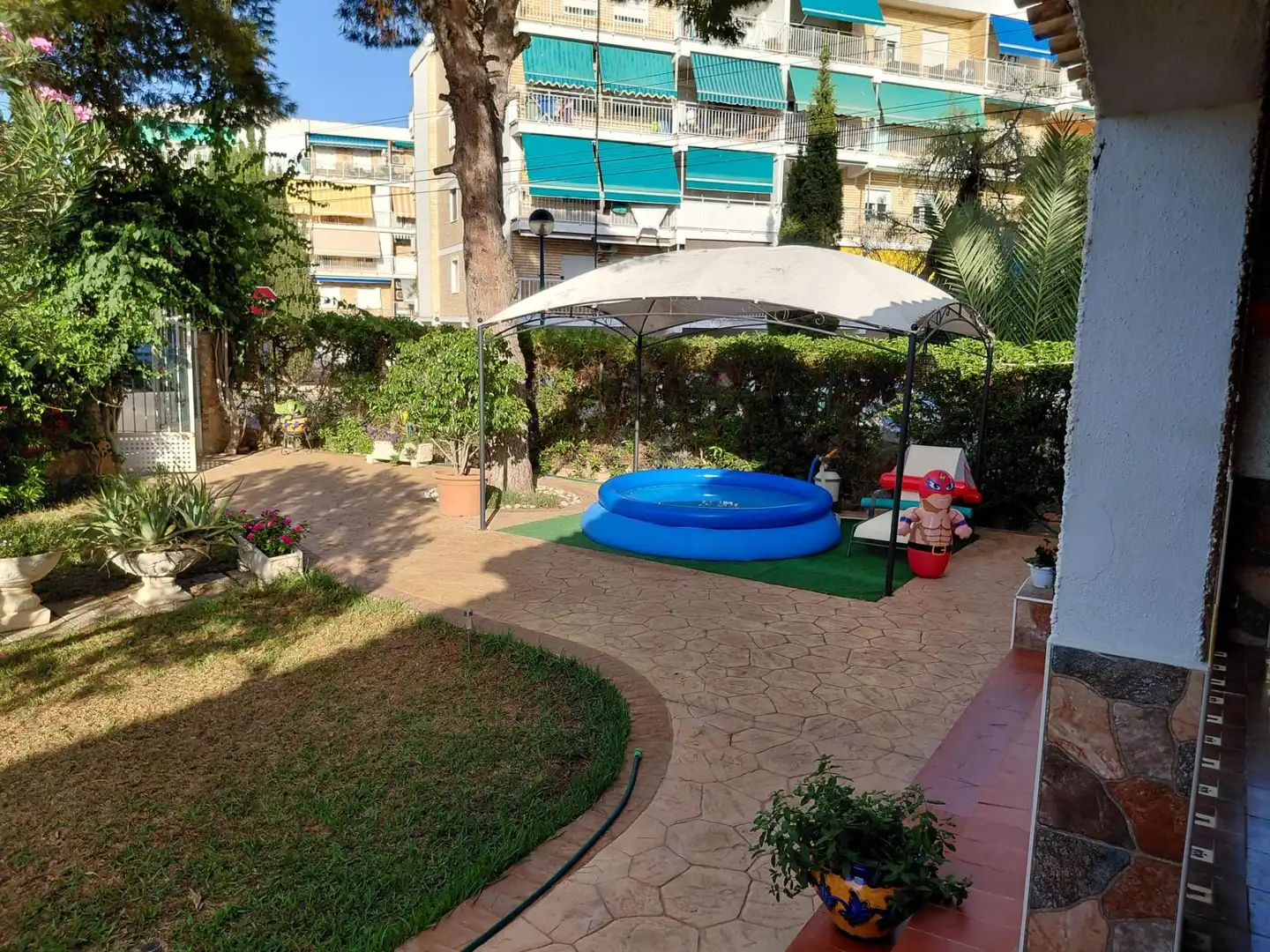 Garden of Houses for sale in Orihuela