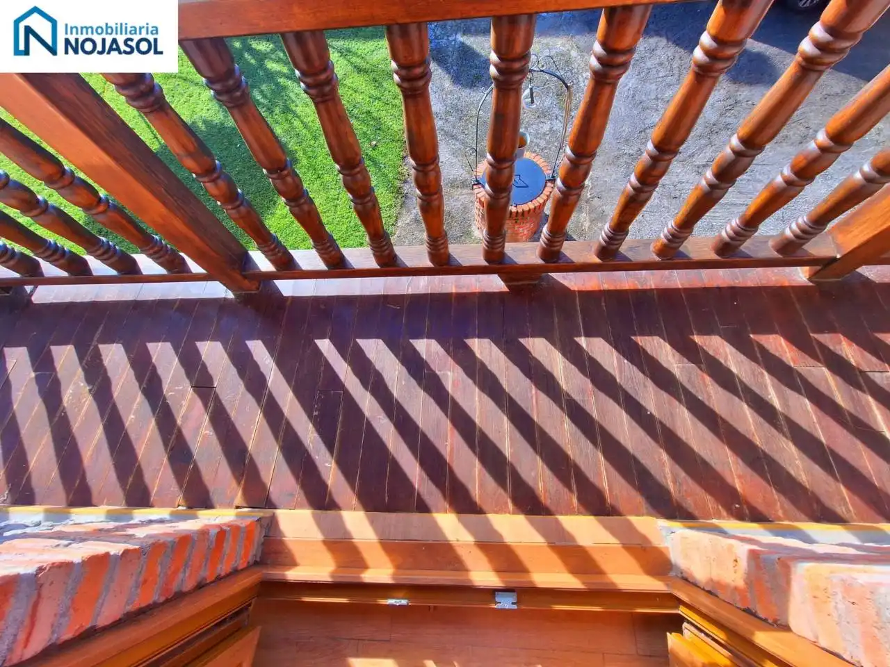Terraza de Casa o chalet de alquiler en Noja con Calefacción, Jardín privado y Terraza
