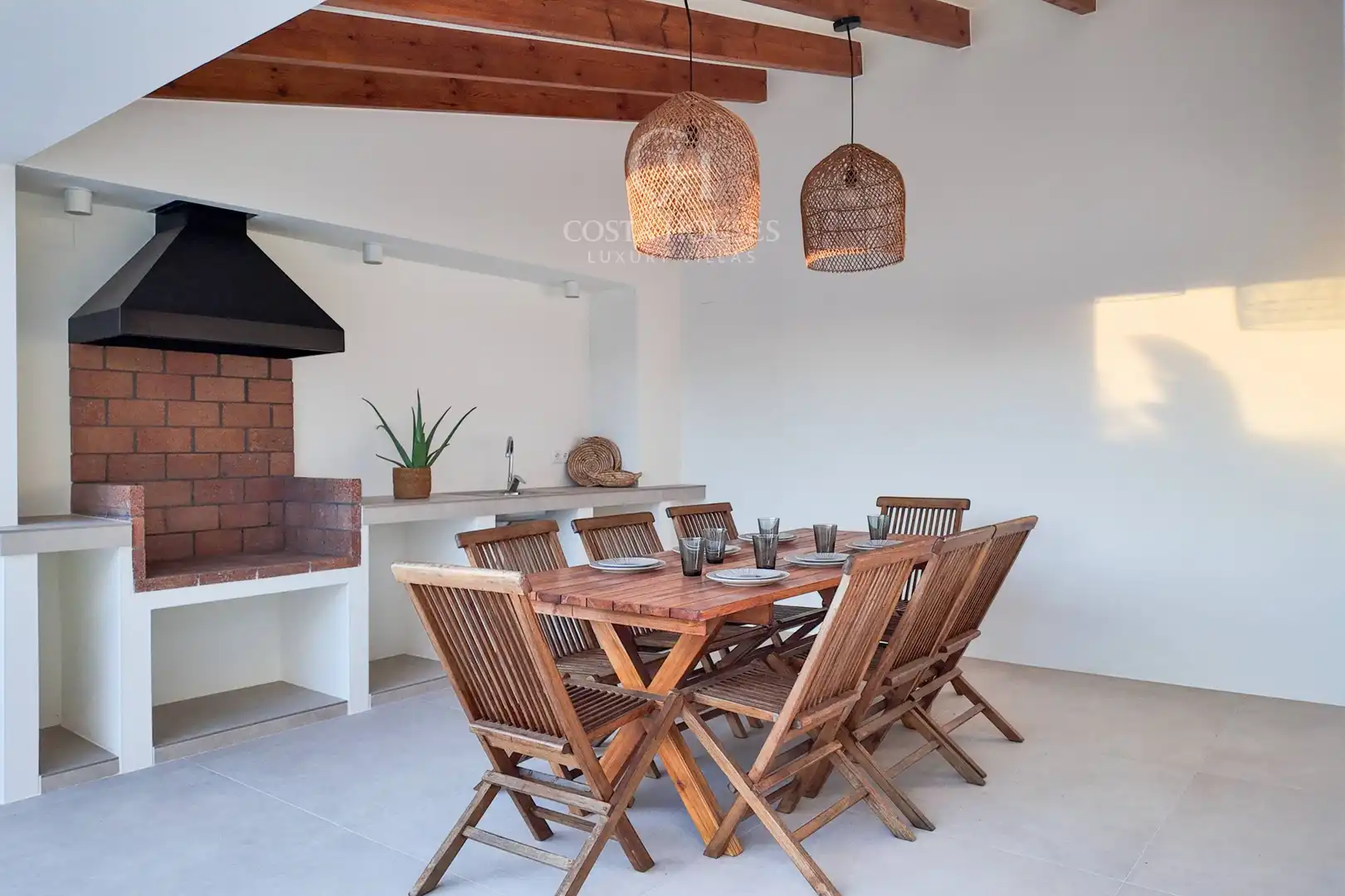 Terraza de Casa o chalet en venta en Jávea / Xàbia con Aire acondicionado, Calefacción y Jardín privado