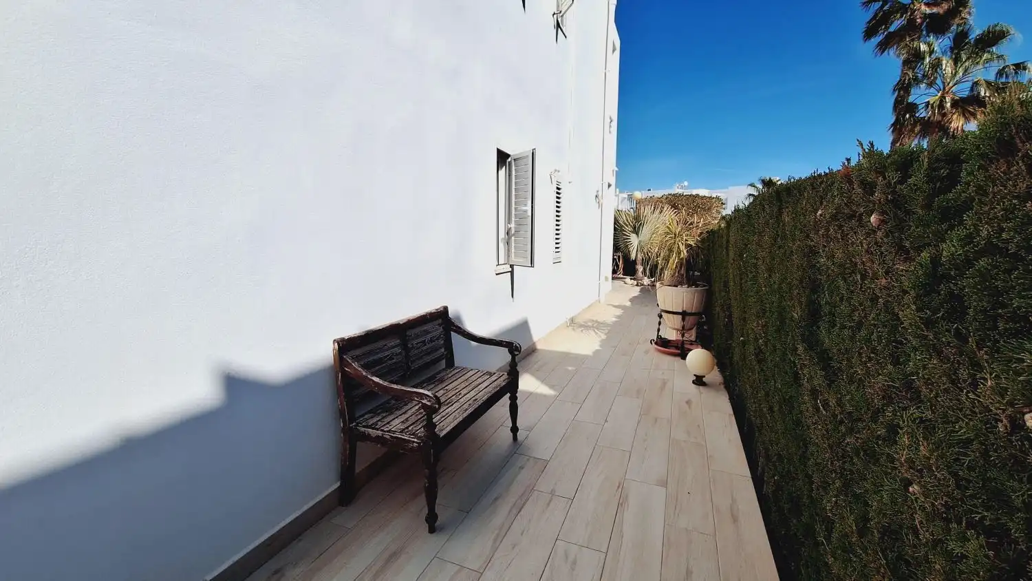 Terrasse von Maisonette zum Verkauf in Mojácar mit Klimaanlage, Terrasse und Schwimmbad