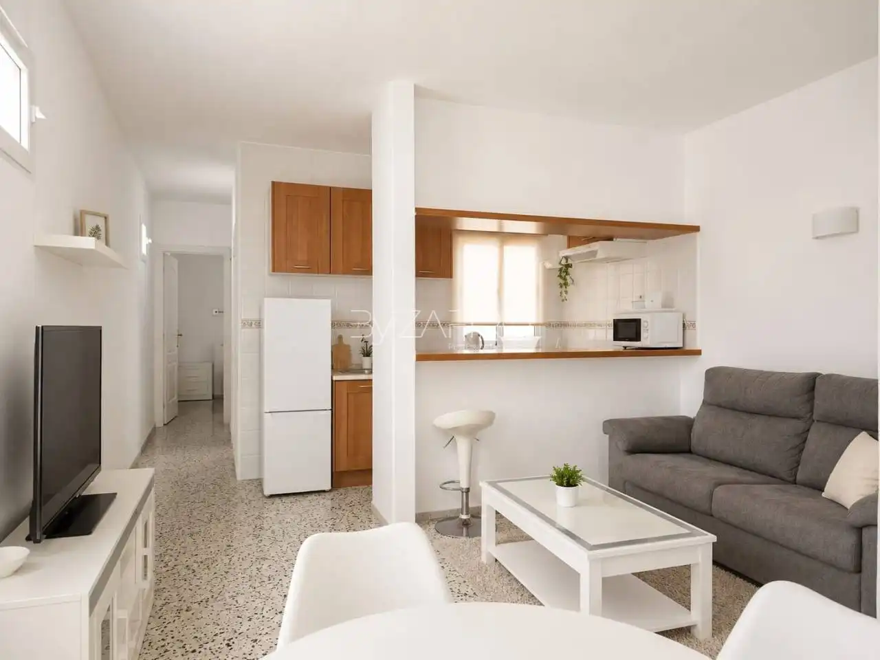 Wohnzimmer von Wohnung zur Miete in San Cristóbal de la Laguna mit Möbliert und Balkon