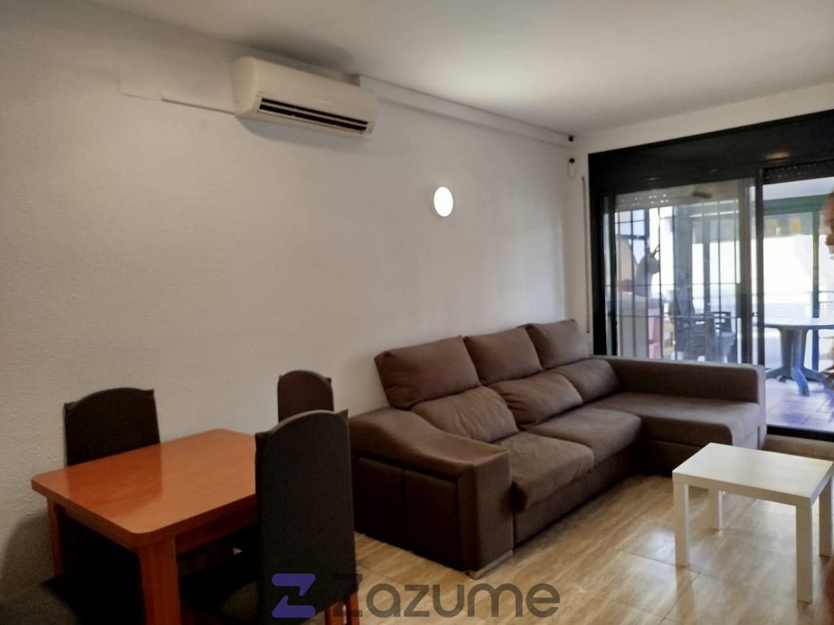 Wohnzimmer von Wohnungen miete in Lloret de Mar mit Klimaanlage, Terrasse und Schwimmbad