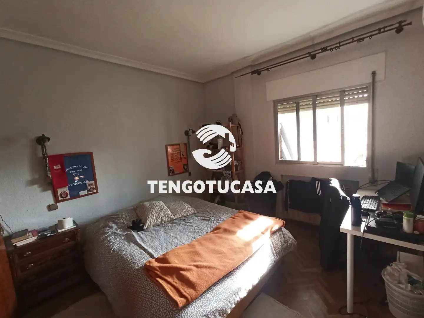Habitación de Piso de alquiler en Madrid con Aire acondicionado, Calefacción y Amueblado