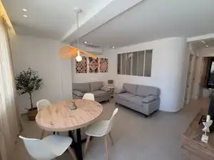Wohnzimmer von Wohnung zur Miete in Almuñécar mit Klimaanlage, Terrasse und Möbliert