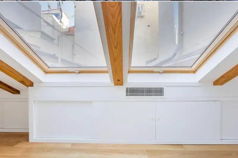 Balcony of Duplexes for sale in Madrid  with Air Conditioner and Heating
