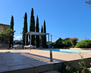Swimming pool of House or chalet for sale in Caldes de Malavella  with Air Conditioner, Heating and Private garden
