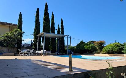 Swimming pool of House or chalet for sale in Caldes de Malavella  with Air Conditioner, Heating and Private garden