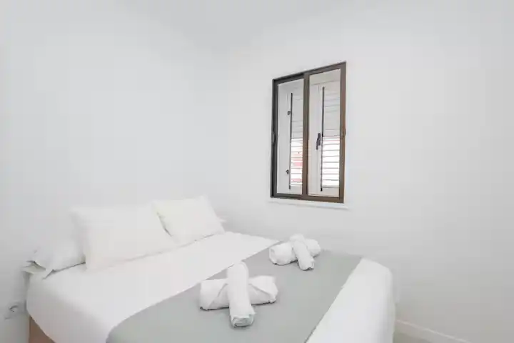 Schlafzimmer von Wohnung zur Miete in Las Palmas de Gran Canaria mit Möbliert