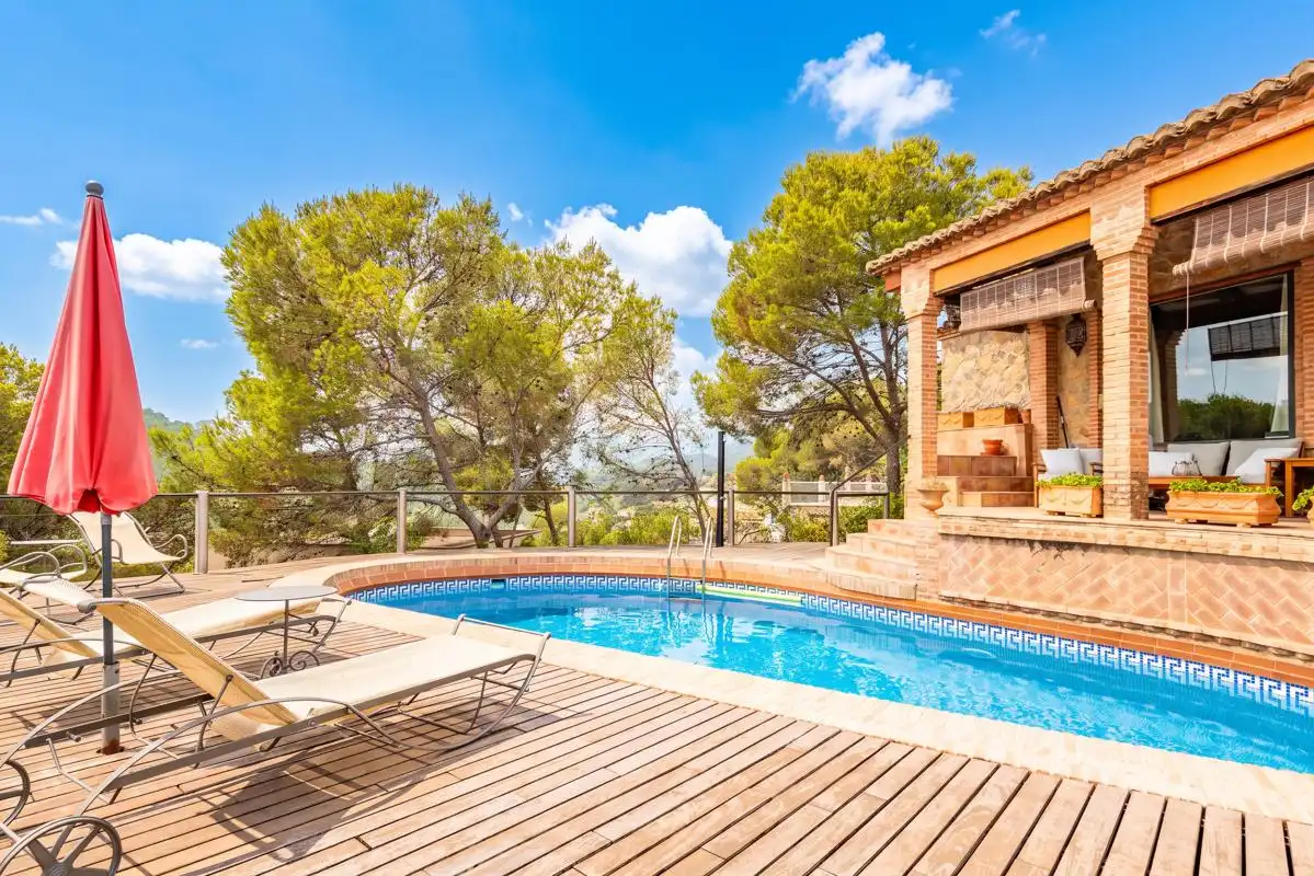 Piscina de Casa o chalet en venta en Gilet con Calefacción, Jardín privado y Terraza
