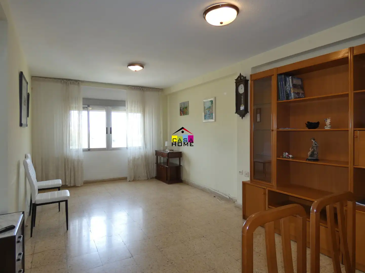 Sala de estar de Piso en venta en Castellón de la Plana / Castelló de la Plana con Amueblado y Balcón