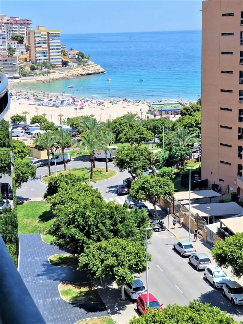 Außenansicht von Wohnung zum Verkauf in Villajoyosa / La Vila Joiosa mit Terrasse, Möbliert und Gemeinschaftspool