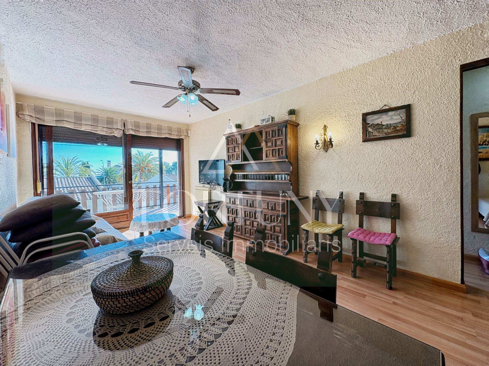 Living room of Flat for sale in Mont-roig del Camp  with Heating and Terrace