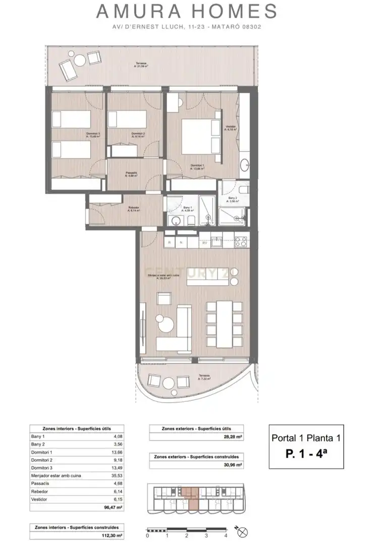 Apartament en venda a Avinguda d'Ernest Lluch, Mataró, Spain 2, imagen 17