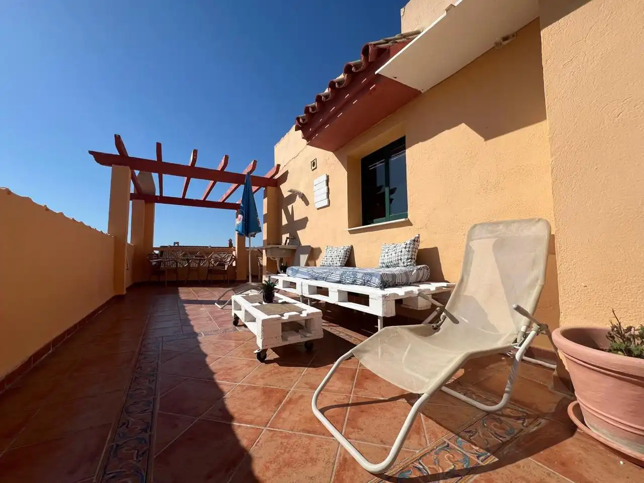 Terraza de Ático de alquiler en Benalmádena con Aire acondicionado, Terraza y Trastero