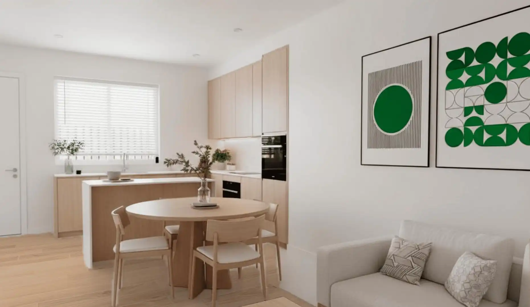 Cuina de Apartament en venda en Los Alcázares amb Terrassa, Traster i Piscina comunitària