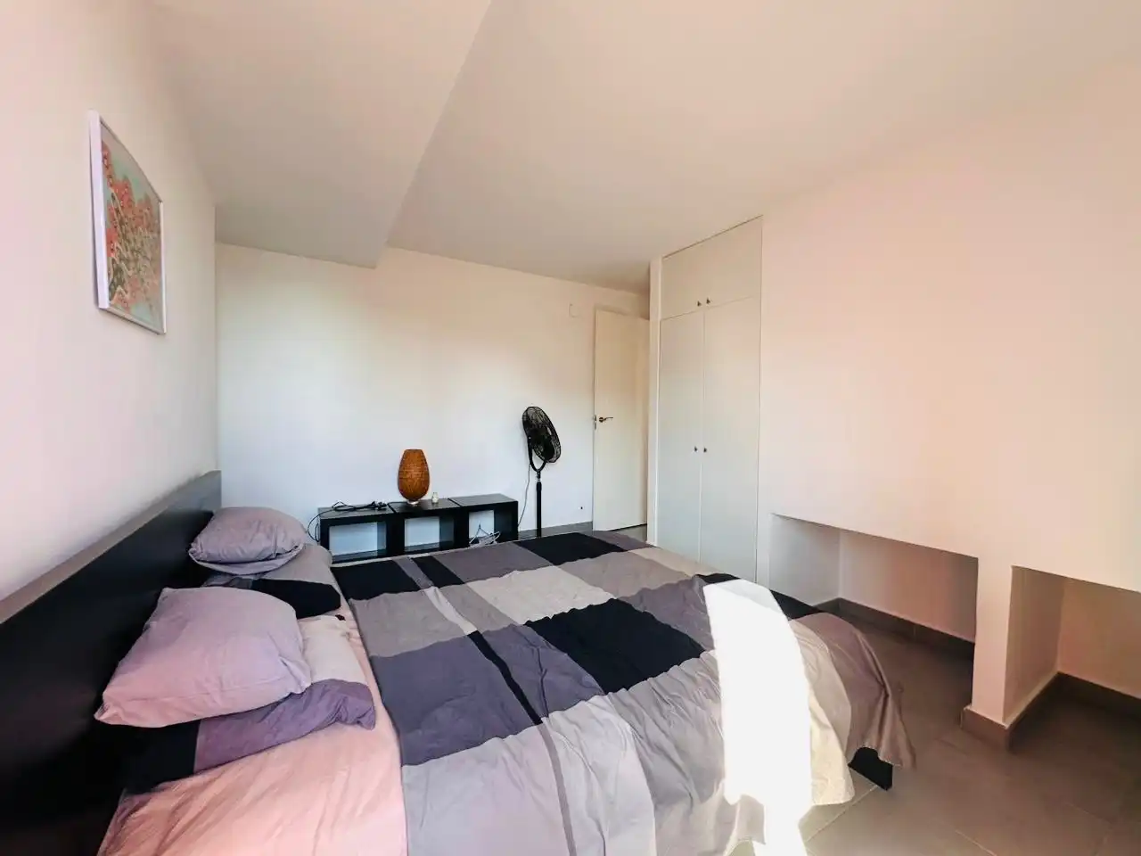 Schlafzimmer von Wohnungen zum Verkauf in Calpe / Calp mit Klimaanlage, Heizung und Privatgarten