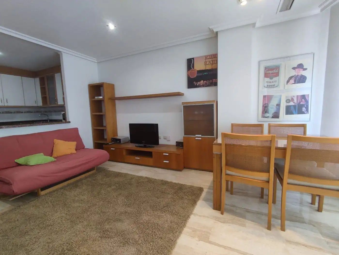 Sala de estar de Apartamento en venta en Mutxamel con Terraza