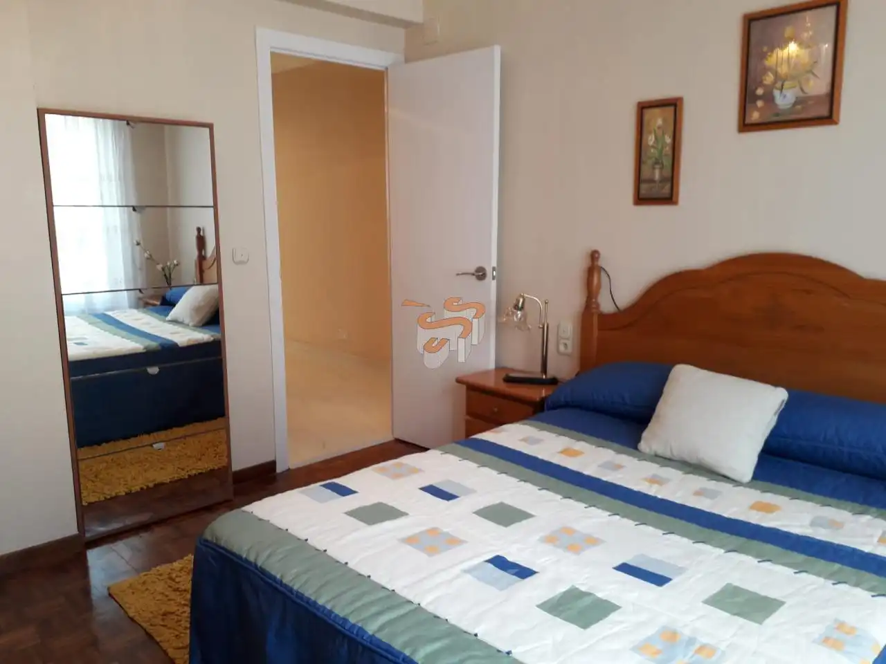 Schlafzimmer von Wohnung zur Miete in Ferrol mit Terrasse und Möbliert