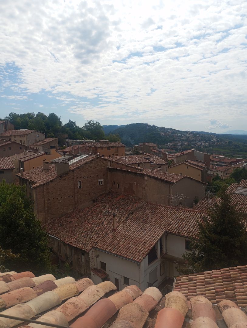Exterior view of Flat for sale in Berga  with Heating, Terrace and Furnished