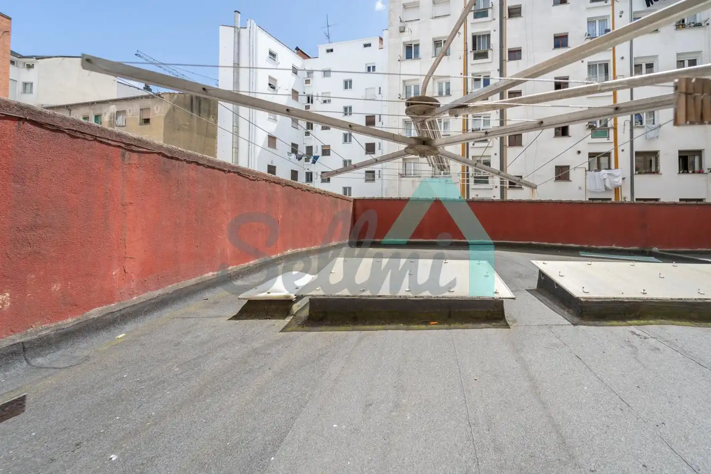 Terrassa de Pis de lloguer en Oviedo  amb Calefacció, Parquet i Moblat