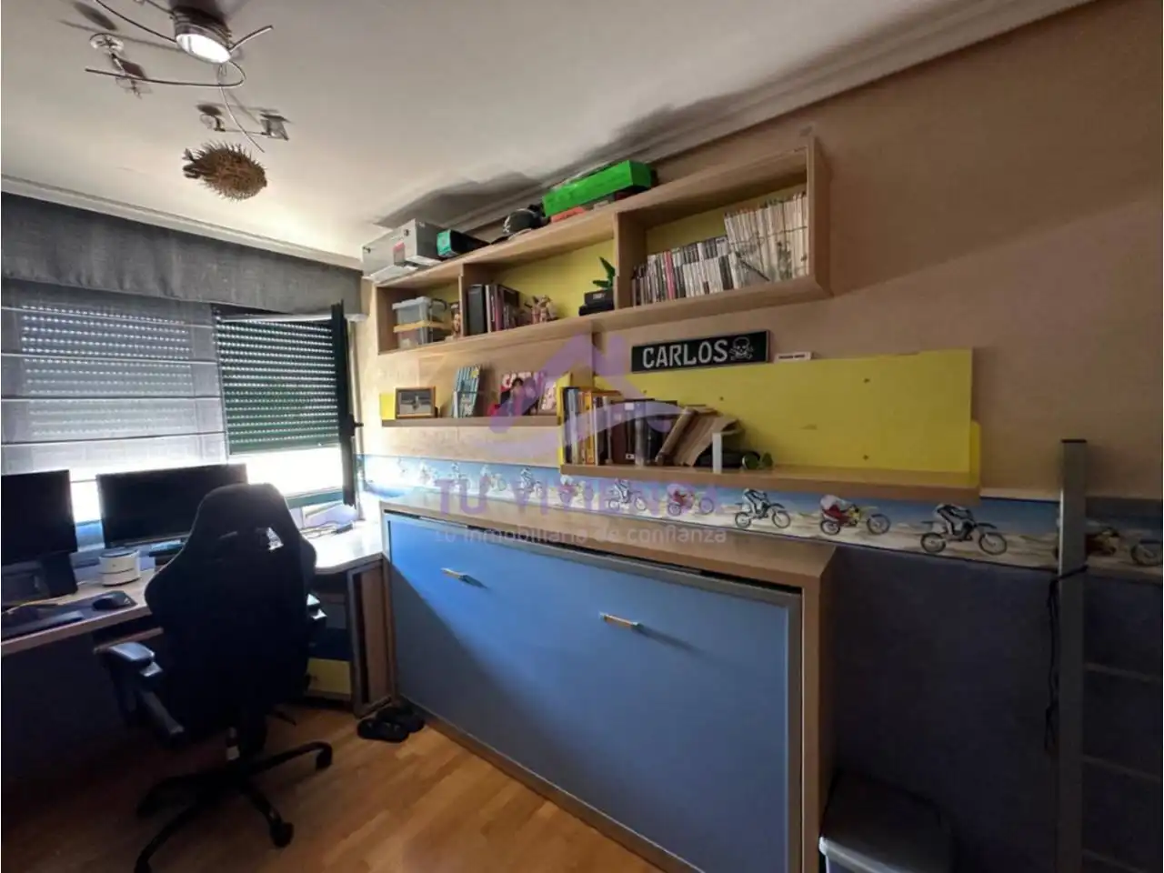 Bedroom of Attic for sale in Valladolid  with Heating, Parquet flooring and Terrace