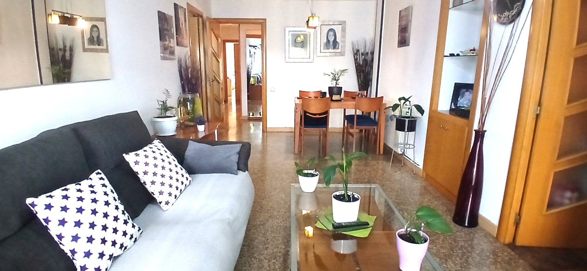 Sala d'estar de Pis en venda en Mataró amb Aire condicionat, Calefacció i Terrassa