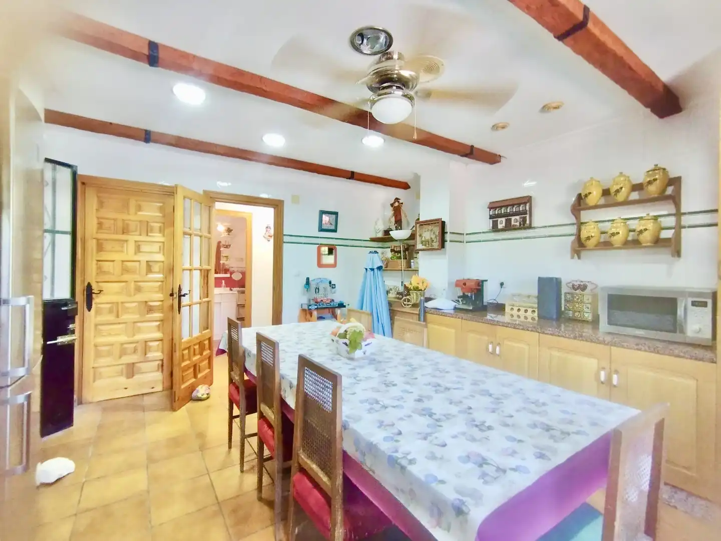 Kitchen of Houses for sale in Petrer  with Private garden and Swimming Pool