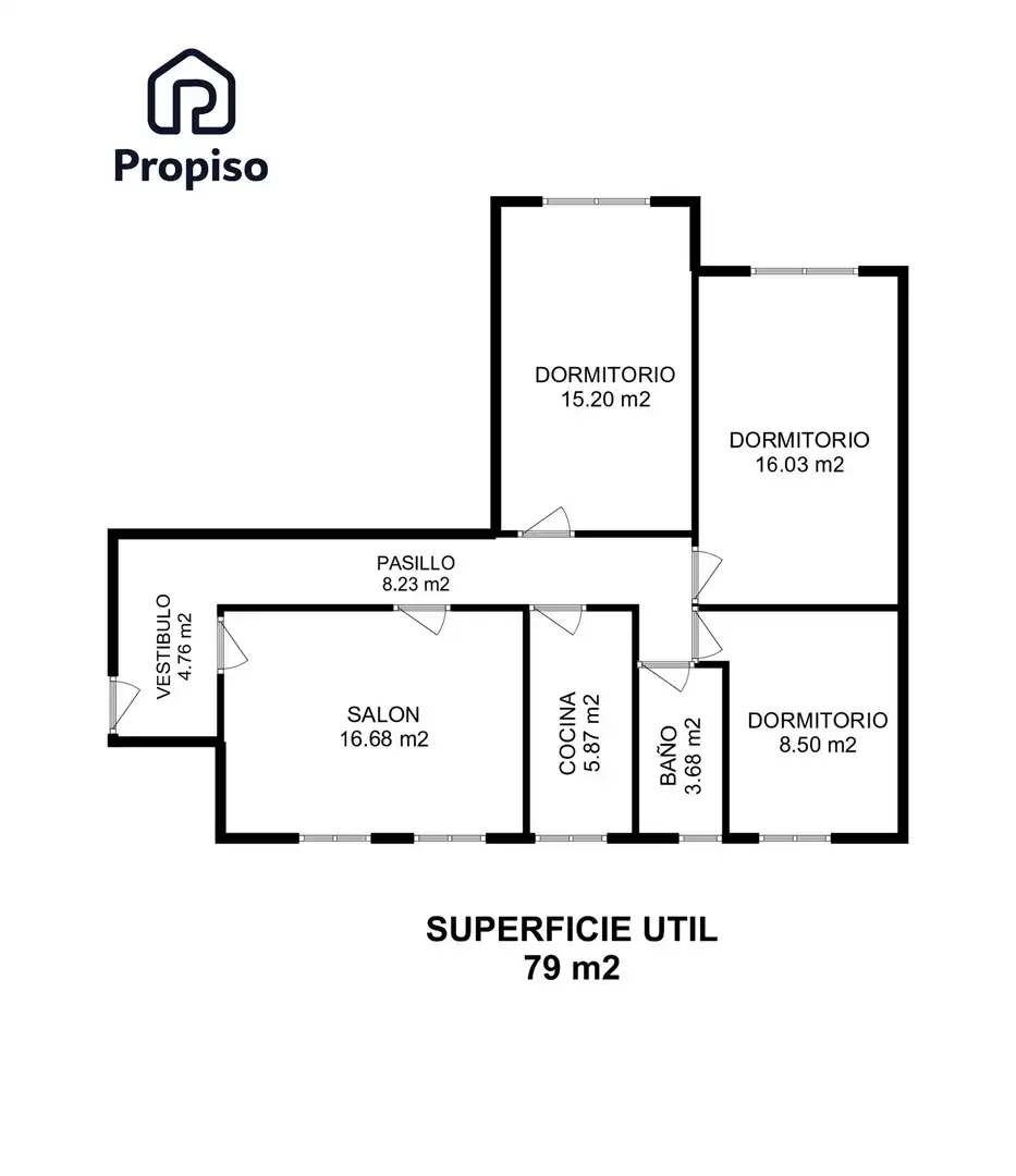 Flat for sale in Zaragoza